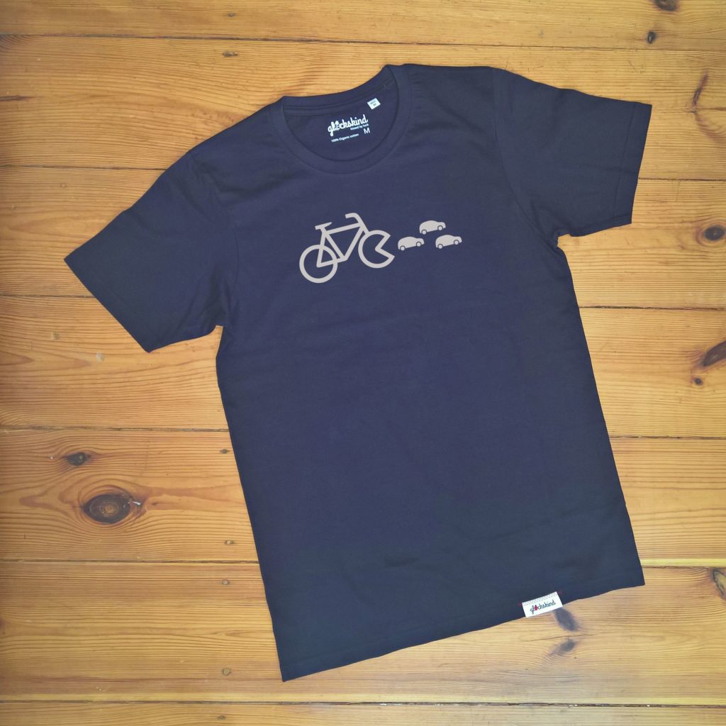 *REFLEKTIEREND* FAHRRAD PACMAN Herren TShirt *Farbwahl