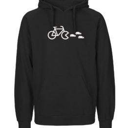 PACMAN Fahrrad Hoodied Sweatshirt *Reflektierend*