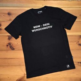 WDW - glckskind Wunsch T-Shirt V-Neck Herren