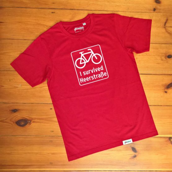 I survived *WUNSCHTEXT* #Radfahrerhölle :: Fahrrad T-Shirt mit individuellem Text