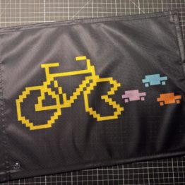 Mini Fahne fürs Fahrrad