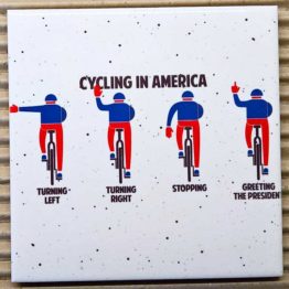CYCLING IN AMERICA Keramikfliese