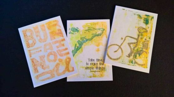 glckskind Fahrrad Minikarten 3er Set