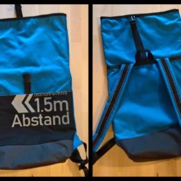 ABSTAND ROLLTOP RUCKSACK UNIKAT - LUCKY 13  - Limited Edition 5 of 13