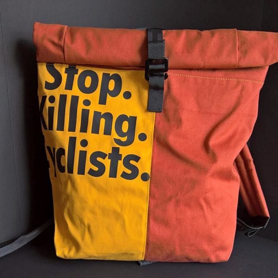 STOP KILLING CYCLISTS ROLLTOP RUCKSACK 7 of 13 glckskind Lucky 13 Limited Edition