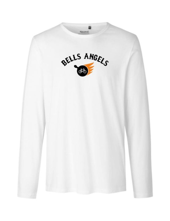 BELLS ANGELS Langarmshirt WHITE