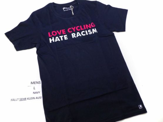 Marktplatz LOVE CYCLING HATE RACISM T-Shirt