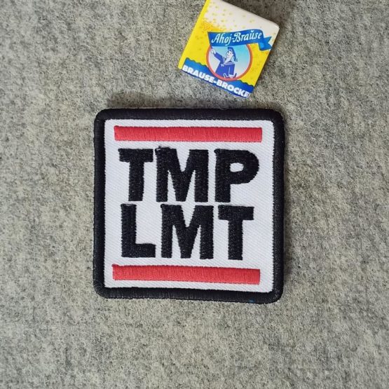 Patch, TMP LMT, weiss, schwarz, rot, Quadrat, M