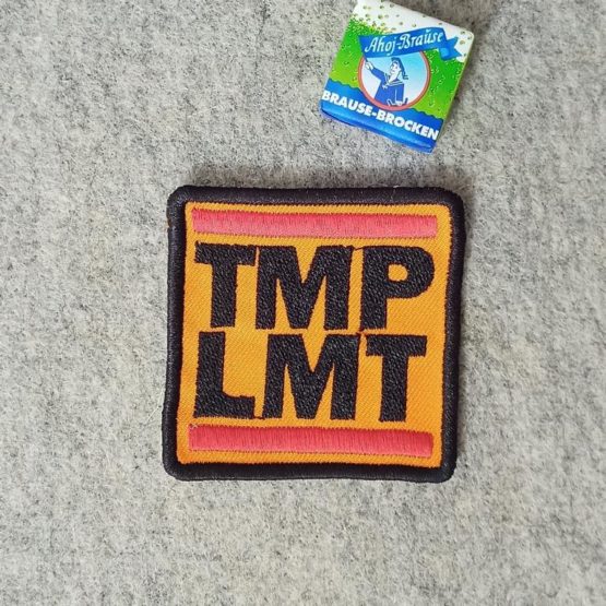 Patch, TMP LMT, orange, schwarz, rot, Quadrat, M